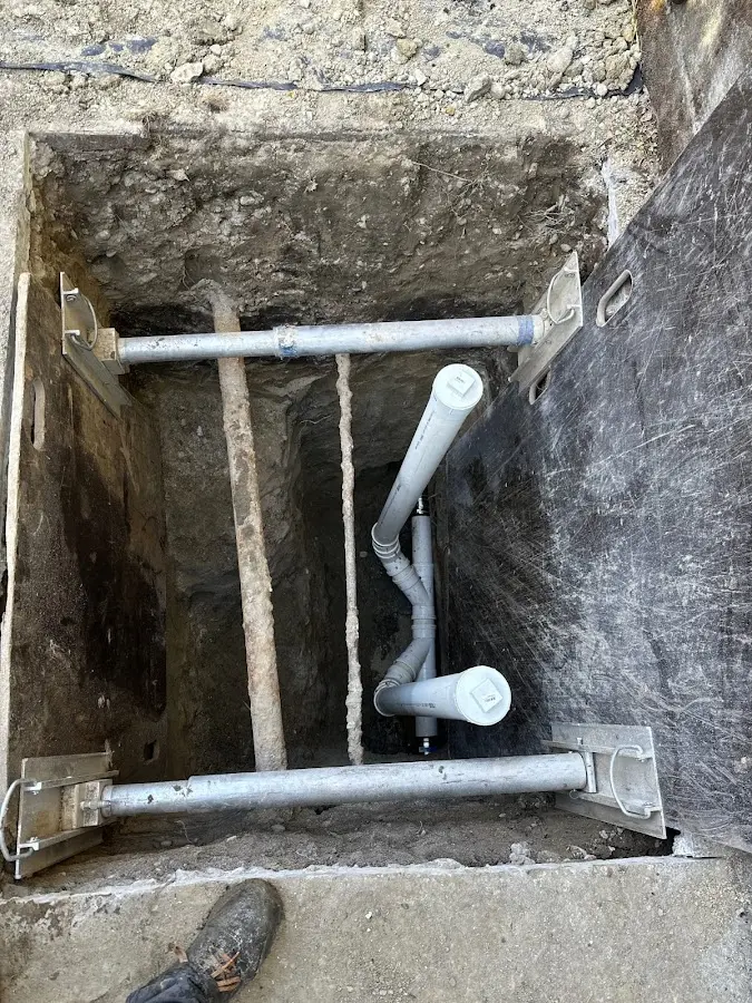 Experienced plumber completing Gas Line Repair work in Madison Heights